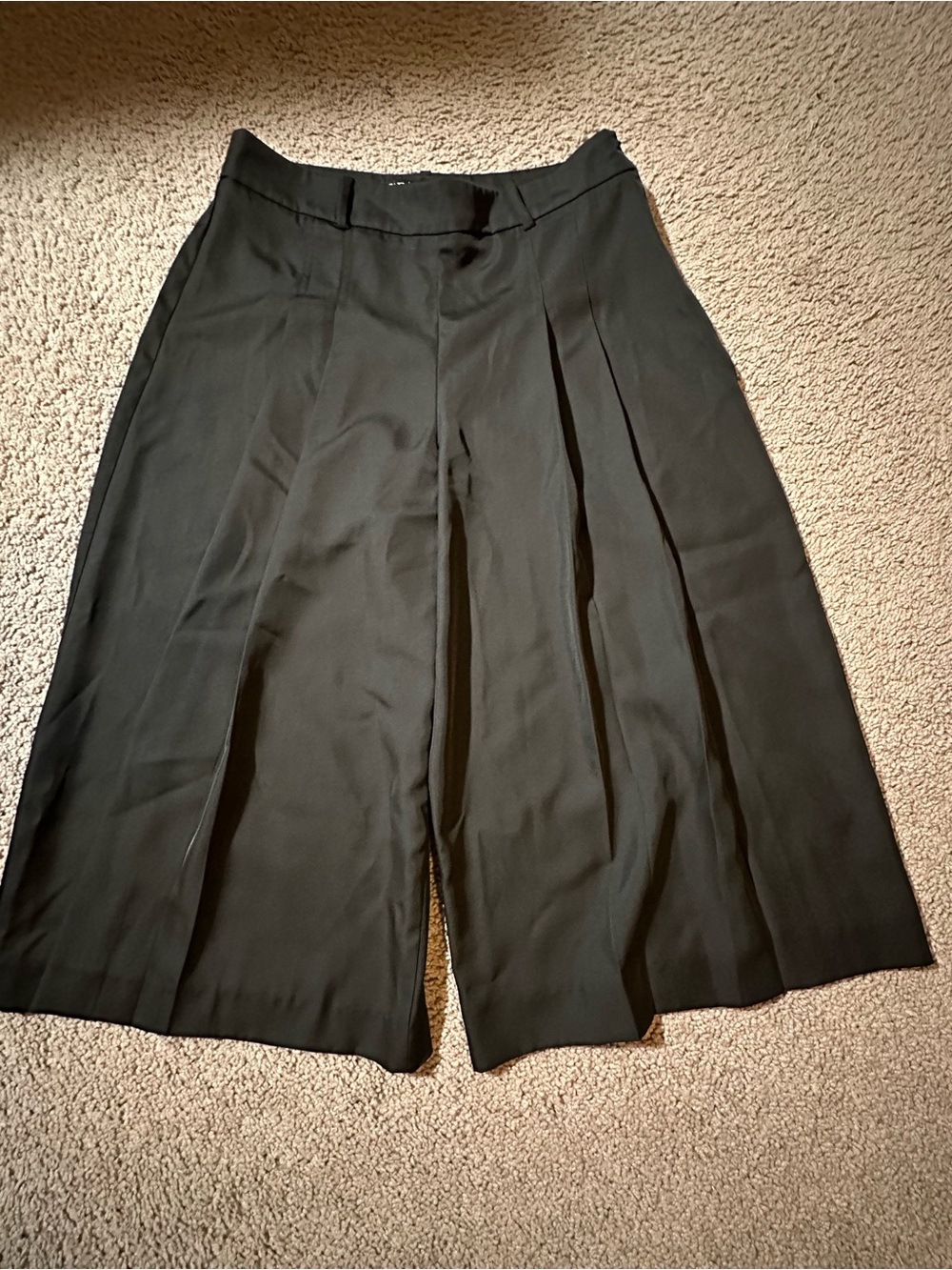 Zara Black Tailored Trousers with Label Retail ( no belt )